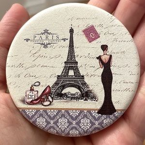 Paris Fashion Compact Mirror